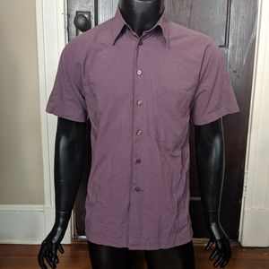 5|48 plaid rayon S/S shirt